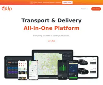 QupWorld.com(Transport & Delivery Dispatching Platform) Screenshot