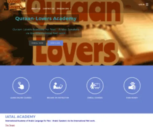 Quraanlovers.com(Quraanlovers) Screenshot