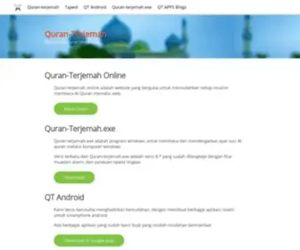 Quran-Terjemah.org(Sredio Reporting) Screenshot