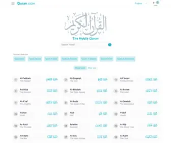 QuranCDN.com(The Noble Quran) Screenshot