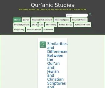 Quranicstudies.com(Qur’anic) Screenshot