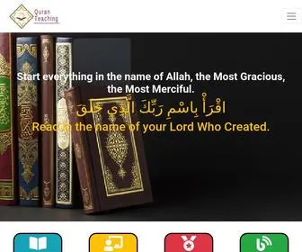 Quranteaching.us(Quran teaching academy) Screenshot