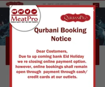 Qurbanipro.com(Buy Online Bakra & Cow) Screenshot