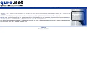 Qure.net(Queries and research on the net) Screenshot