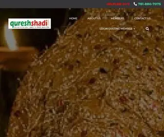 Qureshshadi.com(Home) Screenshot