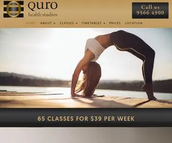 Qurome.com(QURO) Screenshot