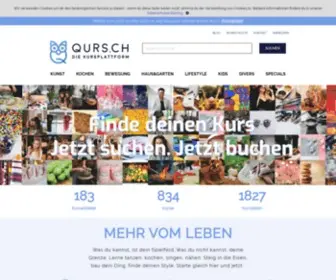 Qurs.ch(Llll➤ Entdecke und vergleiche die spannenden Kurse auf) Screenshot