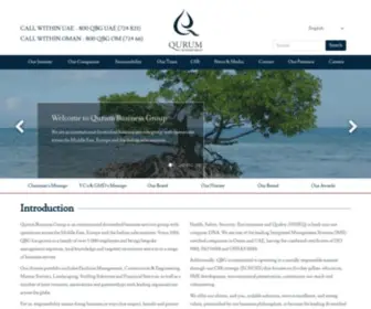 Qurumbusinessgroup.com(Qurum Business Group) Screenshot
