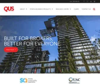 Qus.com.au(QUS PTY LTD) Screenshot