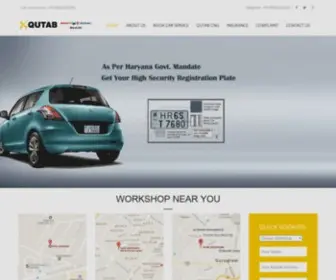 Qutabautomobiles.com(Qutab automobile) Screenshot