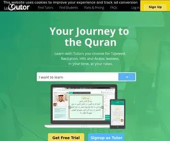 Qutor.com(Learn Quran Online with hand) Screenshot