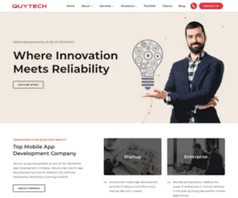 Quytech.com(Top Mobile App Development Company) Screenshot