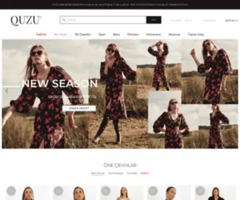 Quzu.com.tr(Kadın giyim) Screenshot
