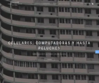 Qvashop.com(Primera tienda online de Cuba) Screenshot