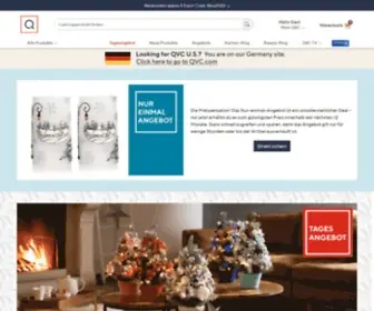 QVC.de(Online shopping mit) Screenshot