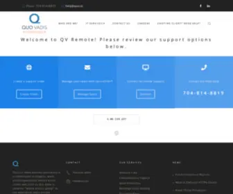 Qvremote.com(Quo Vadis) Screenshot