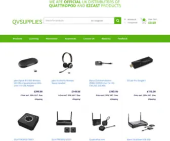 Qvsupplies.com(Our online store) Screenshot