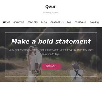 Qvun.com(Wedding Planner) Screenshot