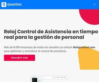 Qwantec.com(Reloj Control de Asistencia y Control de Rondas) Screenshot