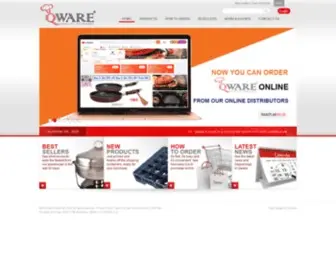 Qware.com.my(Master Chef's Preferred Cookware) Screenshot