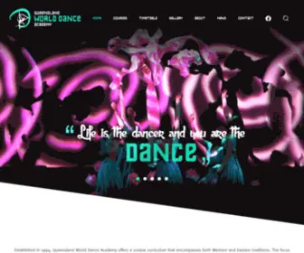 Qwda.com.au(Dance) Screenshot