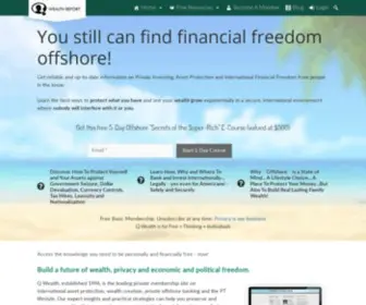 Qwealthreport.com(QWealth Report) Screenshot