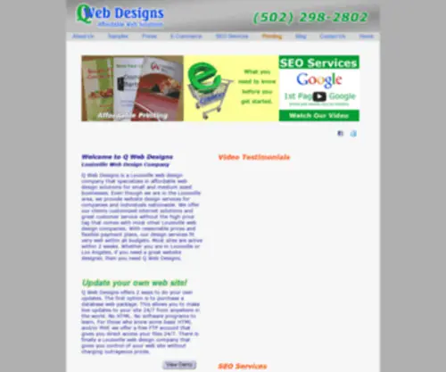Qwebdesigns.com(Qwebdesigns) Screenshot