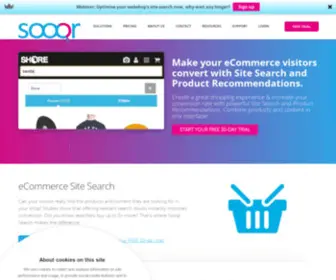 Qweery.nl(Sooqr Site Search and Product Recommendations) Screenshot