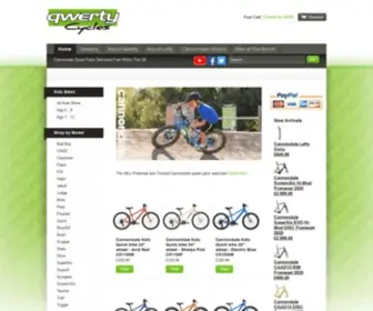 Qwertycycles.co.uk(Qwerty Cycles) Screenshot