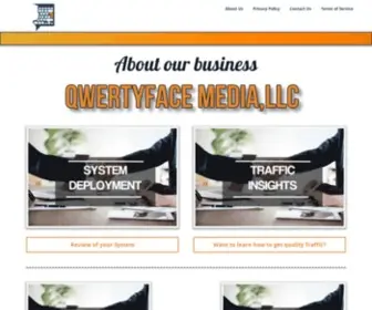 Qwertyfacemedia.com(Qwertyfacemedia) Screenshot