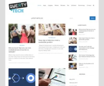 Qwertytec.com(Qwerty Tech) Screenshot