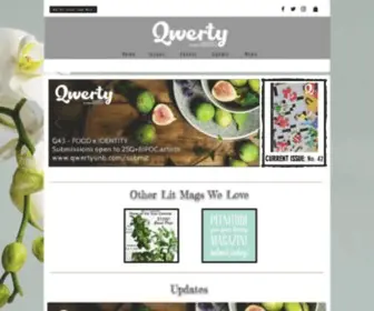 Qwertyunb.com(Qwerty Magazine) Screenshot