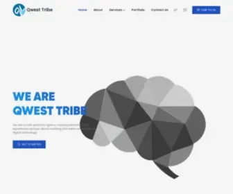 Qwesttribe.com(We Are Qwest Tribe) Screenshot