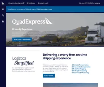 Qwexpress.com(QuadExpress) Screenshot