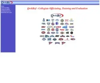 Qwikref.com(QwikRef Officiating Training and Evaluation) Screenshot