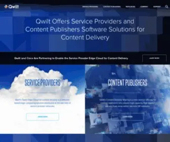 Qwilt.com(Open Edge Cloud) Screenshot