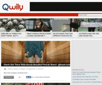 Qwily.com(Funny photos and pictures) Screenshot