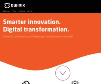 Qwinixtech.com(Qwinix Technologies) Screenshot