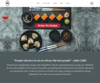 Qwinnys.com(Best Asian Restaurants in Delhi) Screenshot