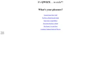 Qwizx.com(A Little Bit of Everything) Screenshot