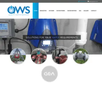 QWS.co.nz(Quality Water Services) Screenshot