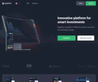 QXbroker.com(An innovative platform for online investment) Screenshot
