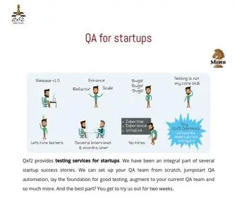 QXF2.com(Qxf2 Services) Screenshot