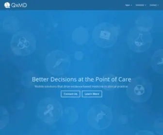 QXMD.com(Moving Research into Practice) Screenshot