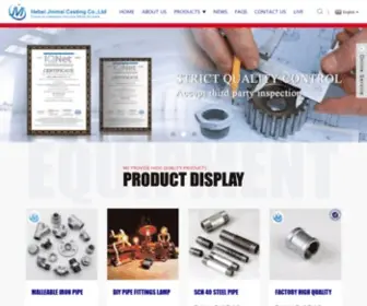 Qxmic.com(Malleable Iron Pipe Fitting) Screenshot