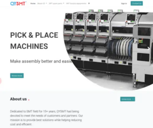 QY-SMT.com(SMT Machine) Screenshot