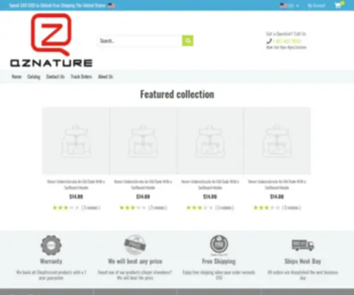 Qznature.com(Qznture) Screenshot
