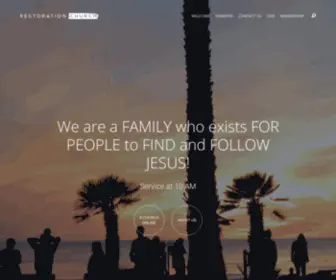 R-Church.org(Restoration Church Goleta) Screenshot