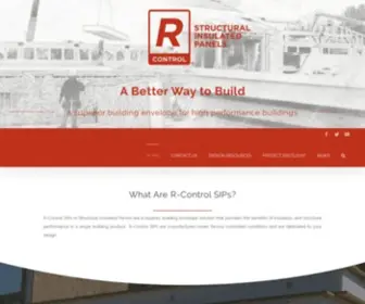 R-Control.com(Structural Insulation Panels) Screenshot