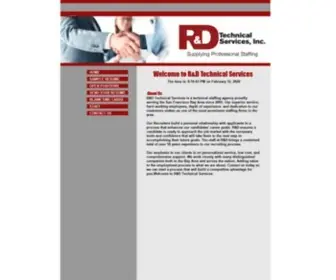 R-Dtechnicalservices.com(R&DTechnicalServices) Screenshot